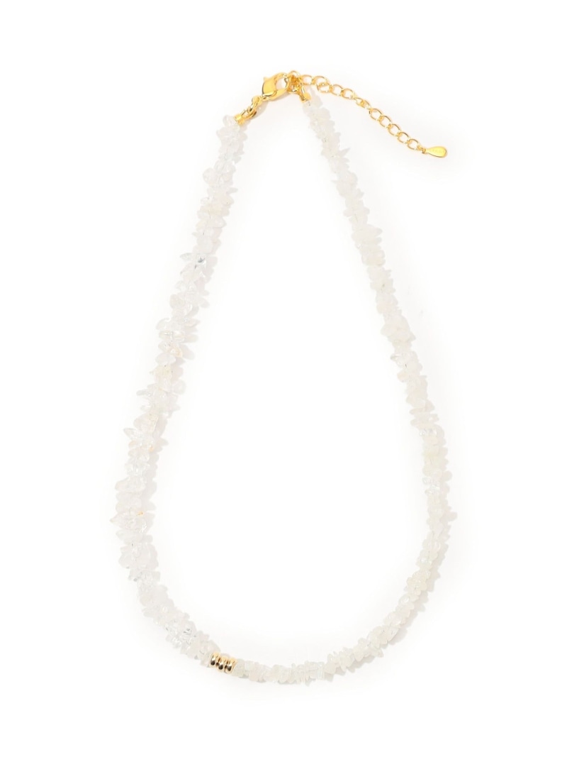 STEEN White Sands ネックレス TOMORROWLAND GOODS トゥモローランド アクセサリー・腕時計 ネックレス ホワイト【送料無料】[ Fashion]