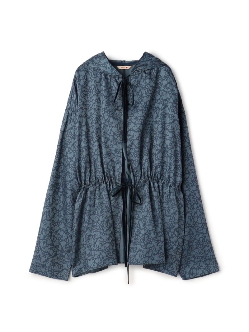 【SALE／50%OFF】キュプラインディゴプリント フーディブラウス BACCA トゥモローランド トップス シャツ・ブラウス ブルー【RBA_E】【送料無料】[ Fashion]