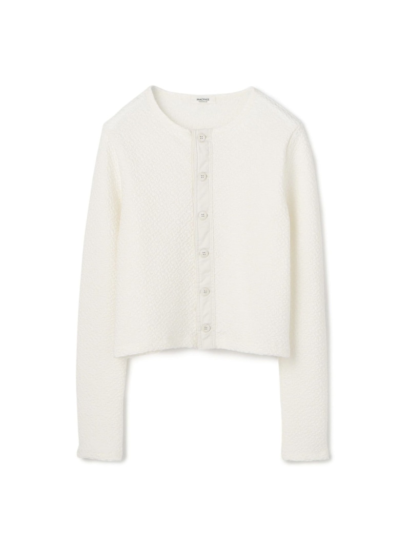 楽天市場】【SALE／40%OFF】ループジャカード ハイネックカーディガン