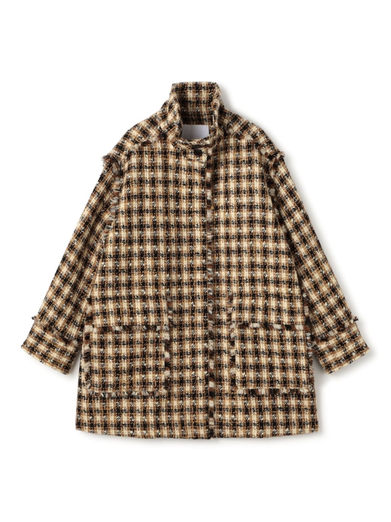 Amy スタンドカラーコート Ballsey トゥモローランド ジャケット・アウター その他のジャケット・アウター ベージュ【送料無料】[ Fashion]｜TOMORROWLAND