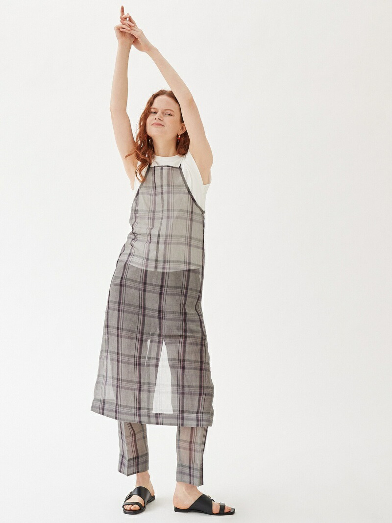 Tomorrowland レディース ワンピース トゥモローランド Macphee Sale 40 Off ワンピース コットンシルクシアータータンチェック Fashion レディースファッション キャミソールワンピース キャミソールワンピース Macphee トゥモローランド ワンピース キャミワンピース