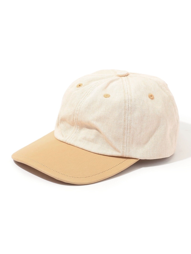 KIJIMA TAKAYUKI SURFACE DYED DENIM 6PANEL CAP 旗がしら TOMORROWLAND GOODS トゥモローランド かぶり笠 旗がしら 黒いこと 赤銅色【貨物輸送無料】[ Fashion]