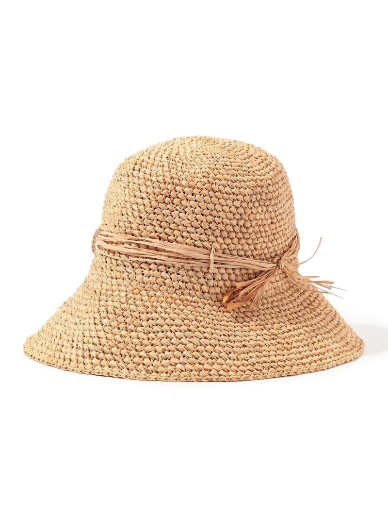 KIJIMA TAKAYUKI RAFFIA BOWLER HAT ラフィアハット TOMORROWLAND トゥモローランド 帽子 ハット ブラウン【送料無料】[ Fashion]