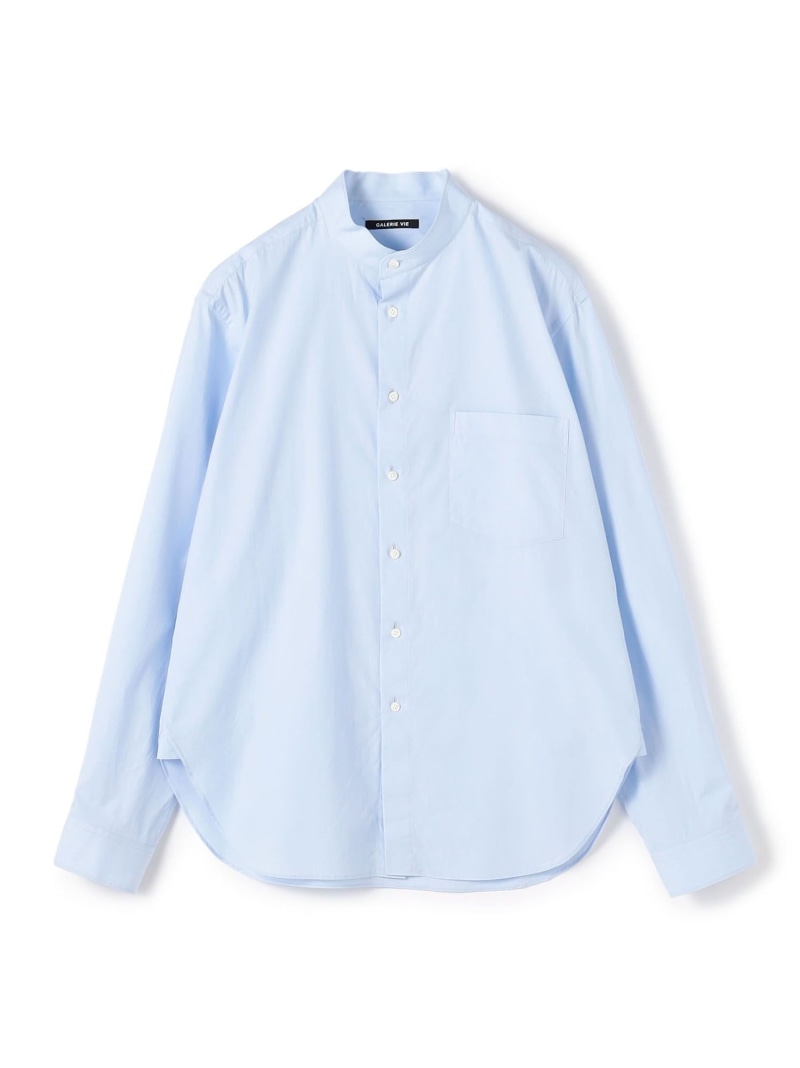 未使用❤️GALERIE VIE ダブルクロス ワイドプルオーバーシャツ　ゆったり GALERIE VIE（ギャルリー ヴィー）の「□ダブルクロス ワイド