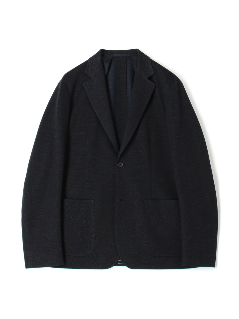 【SALE／50%OFF】ラミーポリエステル シングルブレステッド 2Bジャケット TOMORROWLAND MEN トゥモローランド ジャケット・アウター テーラードジャケット・ブレザー ブラウン ブルー ネイビー【RBA_E】【送料無料】[ Fashion]