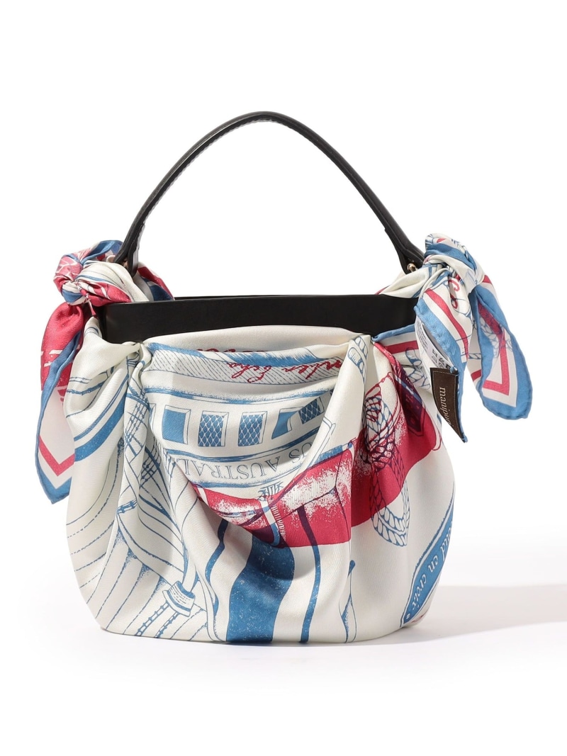 【SALE／40%OFF】【別注】manipuri SCARF ハンドバック TOMORROWLAND GOODS トゥモローランド 御徒面子 ハンドバック【RBA_E】【貨物輸送無料】[ Fashion]