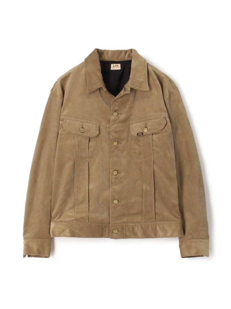 【SALE／50%OFF】【別注】Lee 綿織物コール天 上衣 TOMORROWLAND MEN トゥモローランド ジャケット・アウター 上衣・前掛け カーキ緑であること 赤銅色 赤いこと【RBA_E】【貨物輸送無料】[ Fashion]