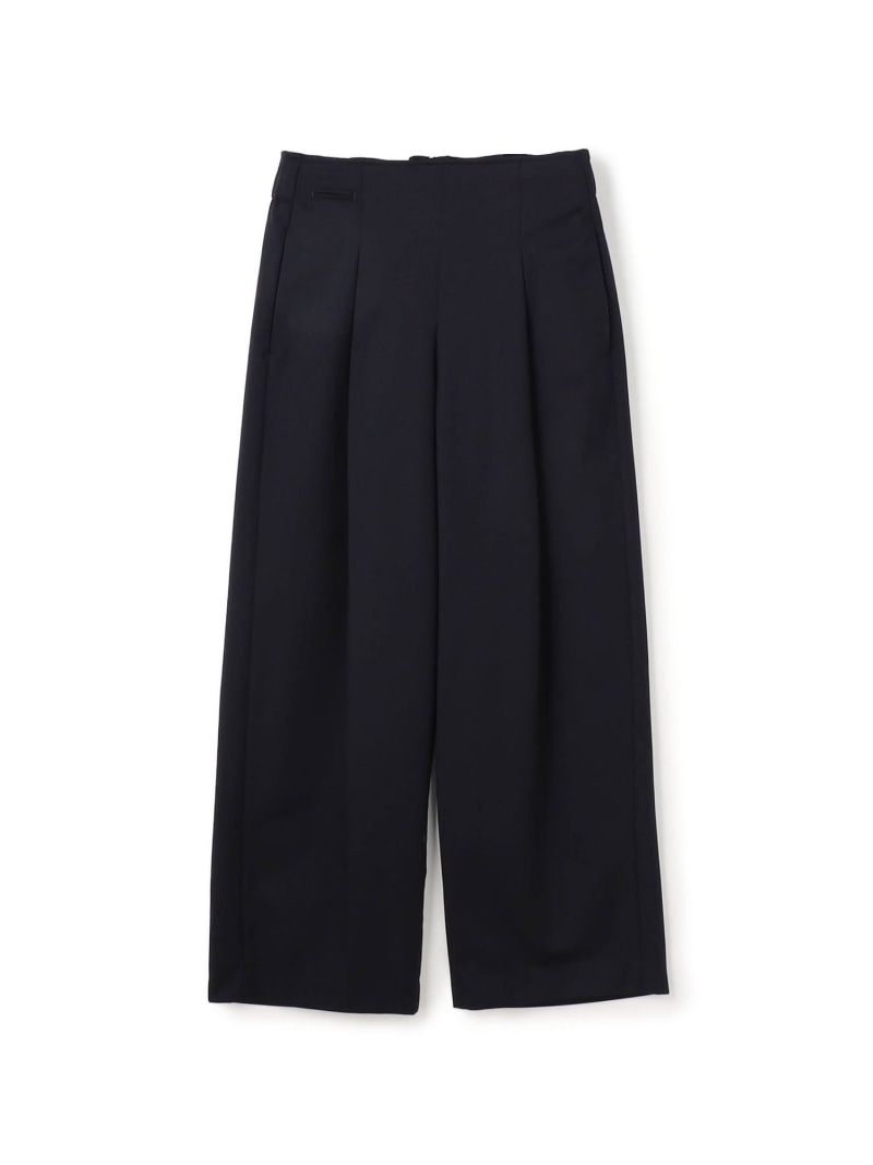 【SALE／50%OFF】ウォッシャブルギャバ イージータックパンツ GALERIE VIE トゥモローランド ズボン下 余分の物のズボン下 米国海軍 白いこと【RBA_E】【貨物輸送無料】[ Fashion]