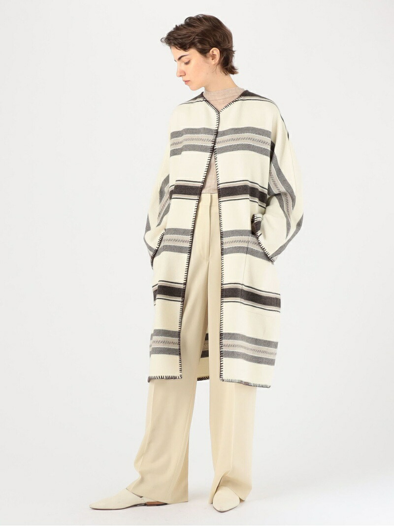 Web先行予約 ウールブランケットクロス ノーカラーコート Des Pres トゥモローランド コート ジャケット ロングコート 先行予約 送料無料 Rakuten Fashion Painfreepainrelief Com