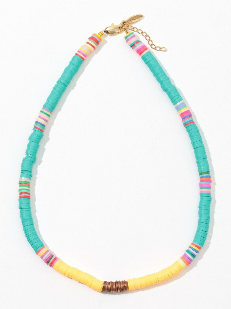 国際ブランド Rakuten Fashion Allthemust カラービーズネックレス Tomorrowland Goods トゥモローランド アクセサリー ネックレス 人気が高い Vega Org Rs