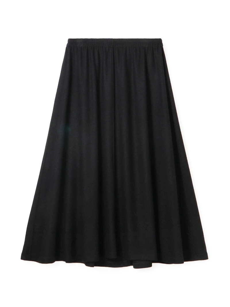【SALE／30%OFF】ニットコンビネーション ギャザーフレアスカート DES PRES トゥモローランド スカート ロング・マキシスカート ブラック ホワイト グレー ネイビー【RBA_E】【送料無料】[ Fashion]