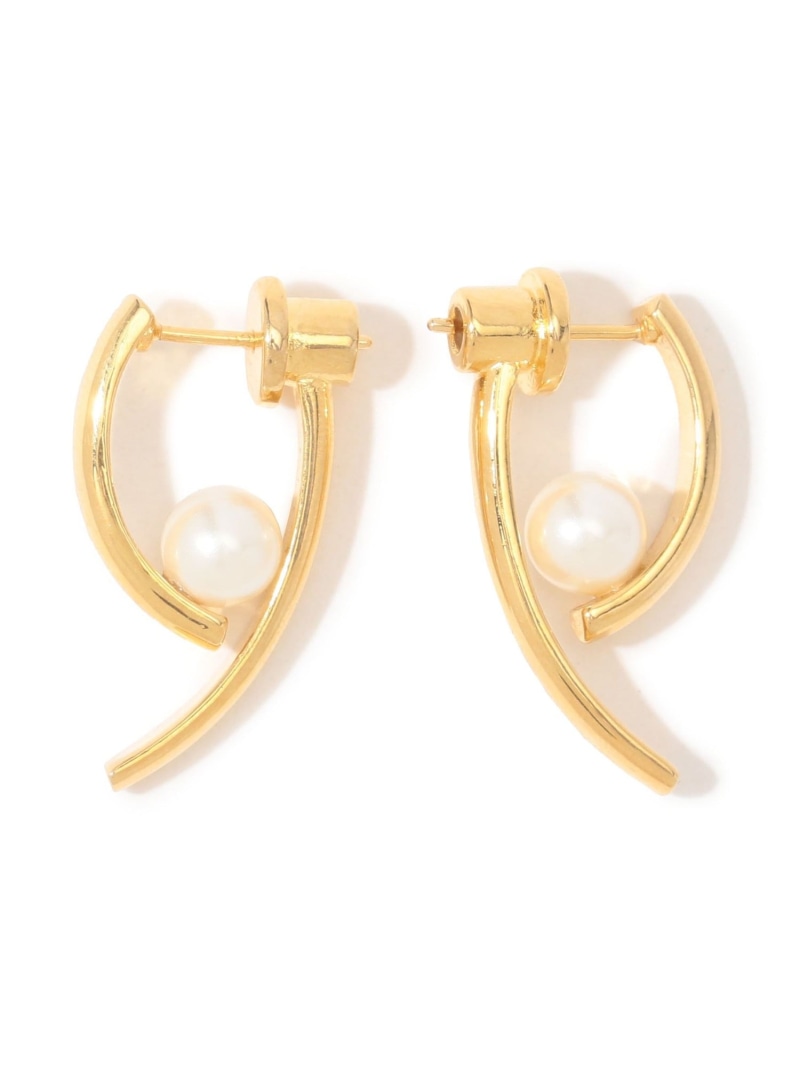 【別注】januka Pearl ピアス TOMORROWLAND GOODS トゥモローランド アクセサリー・腕時計 ピアス ゴールド【送料無料】[ Fashion]