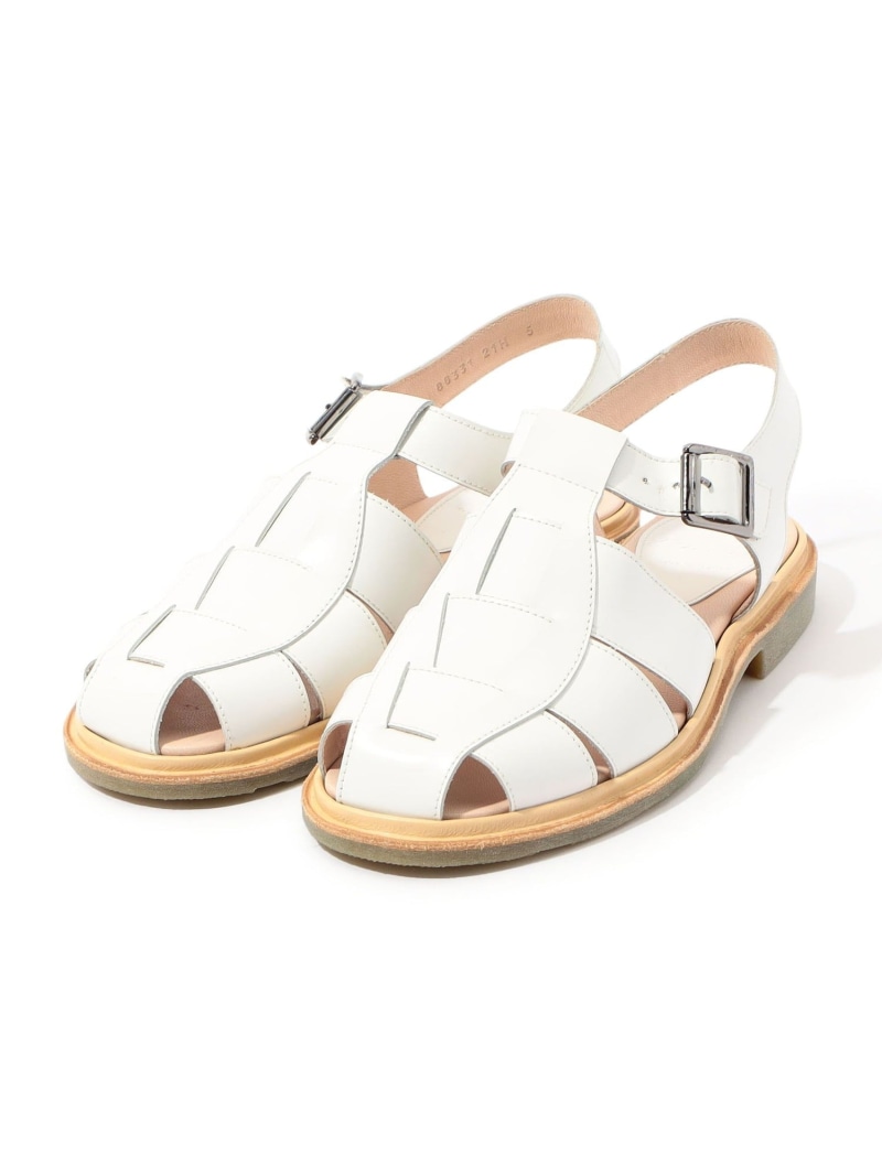 Paraboot IBERIS グルカサンダル TOMORROWLAND GOODS トゥモローランド シューズ・靴 サンダル ブラック ホワイト【送料無料】[ Fashion]