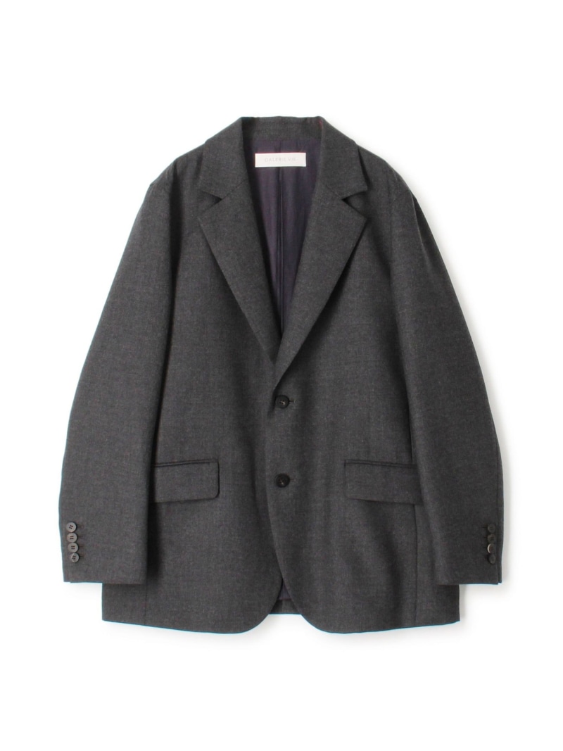 【DES PRES】ウールカレッジフラノ ダブルブレストジャケット【デプレ】 楽天市場】【SALE／30%OFF】ウールカレッジフラノ ダブルブレスト