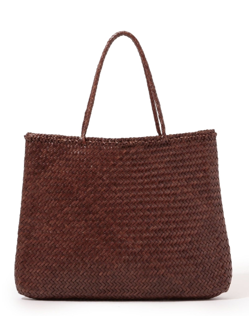 dragon DIFFUSION SOPHIE LARGE レザーメッシュ トートバッグ TOMORROWLAND GOODS トゥモローランド バッグ トートバッグ ブラウン【送料無料】[ Fashion]