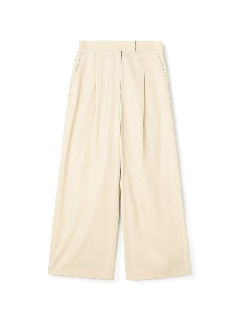 楽天市場】リネンツイル タックワイドパンツ BACCA トゥモローランド