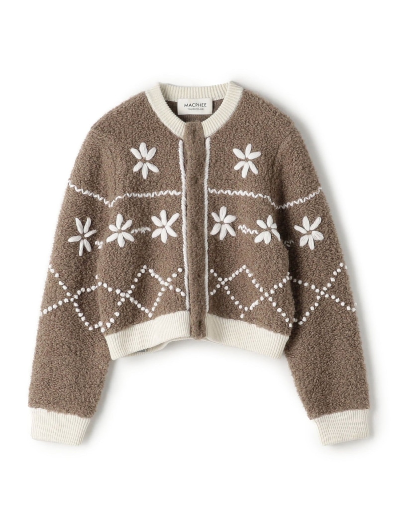 楽天市場】ビジュージャカード クルーネックプルオーバー MACPHEE