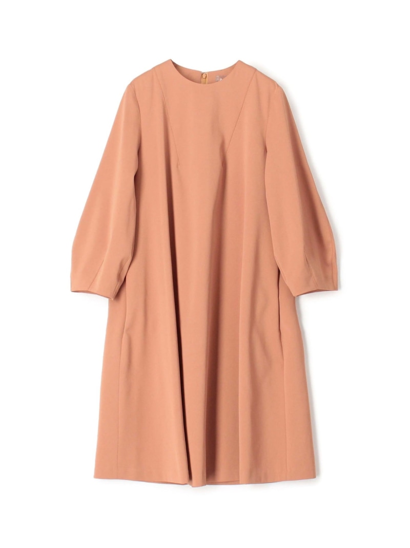 【SALE／60%OFF】マットサテン Aラインワンピース Ballsey トゥモローランド ワンピース・ドレス ワンピース オレンジ ブラック【RBA_E】【送料無料】[ Fashion]｜TOMORROWLAND