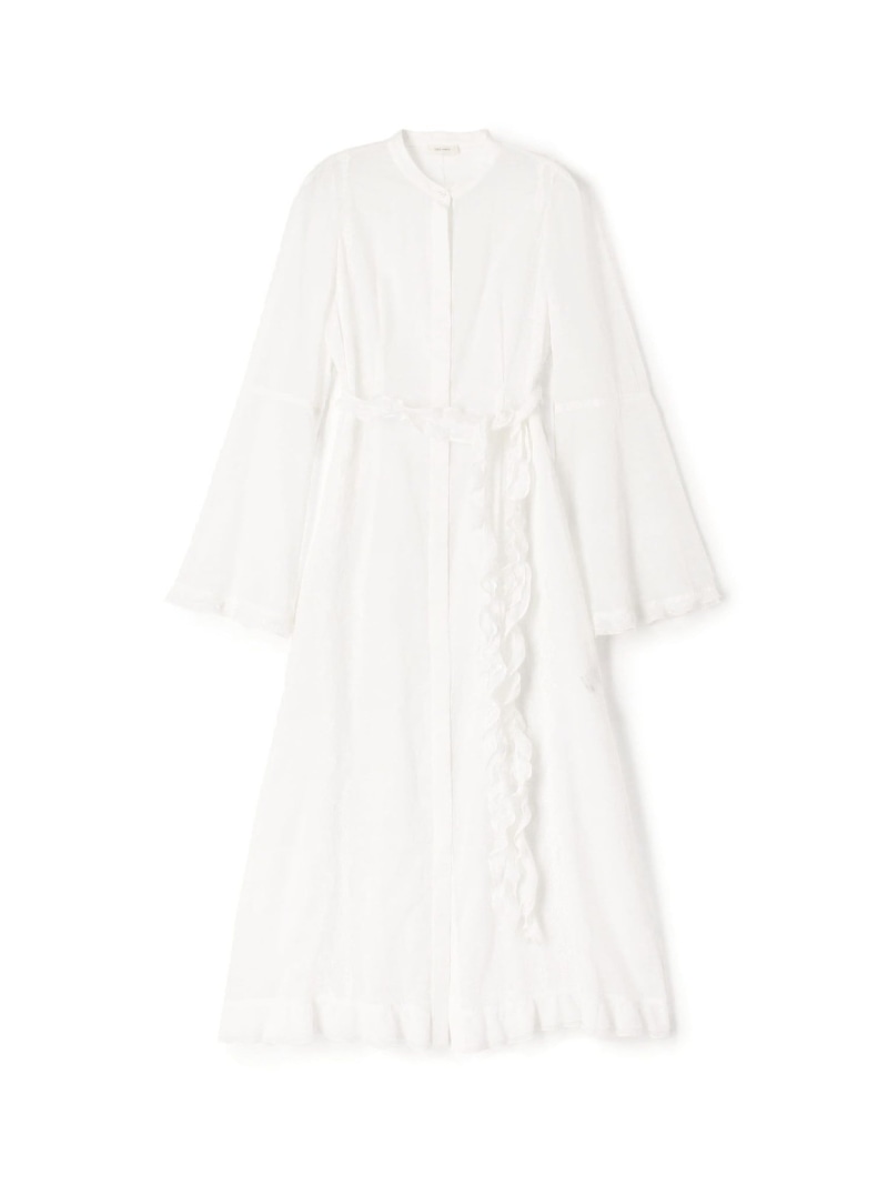 【SALE／40%OFF】チェーンレースエンブロイダリー Aラインドレス DES PRES トゥモローランド ワンピース・ドレス ワンピース ホワイト【RBA_E】【送料無料】[ Fashion]