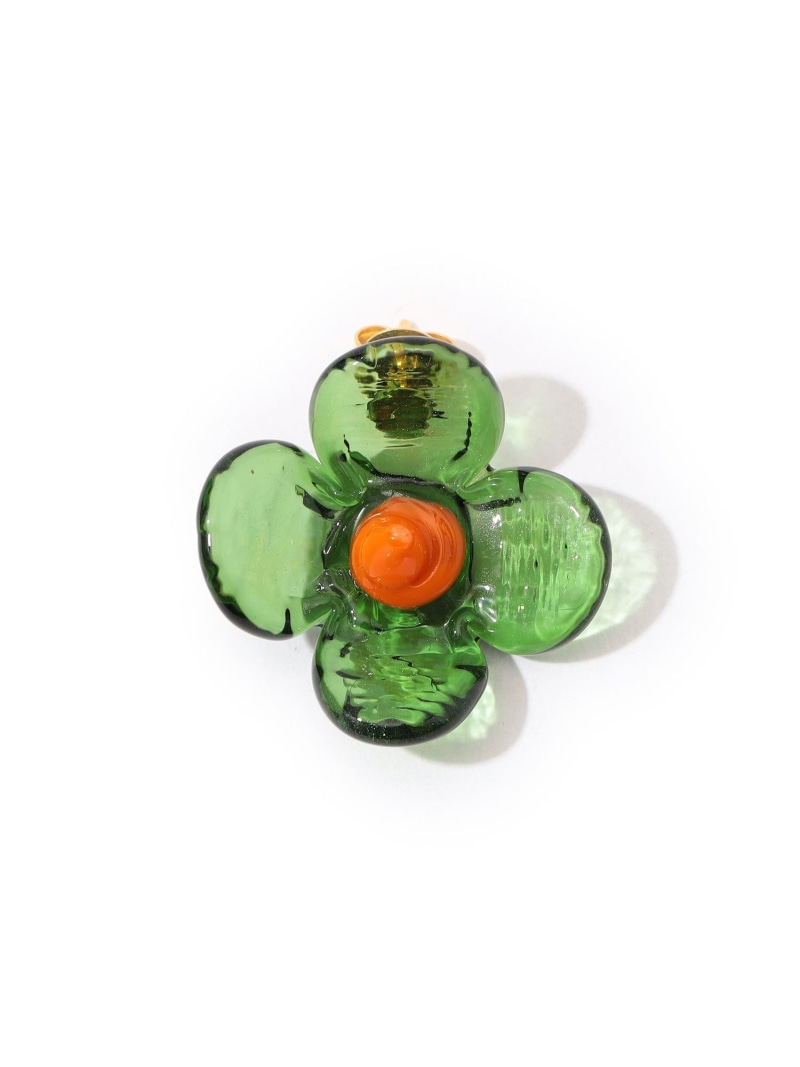 LEVENS JEWELS FLOR EARRING TOMORROWLAND GOODS トゥモローランド アクセサリー・腕時計 ピアス パープル グリーン イエロー【送料無料】[ Fashion]｜TOMORROWLAND