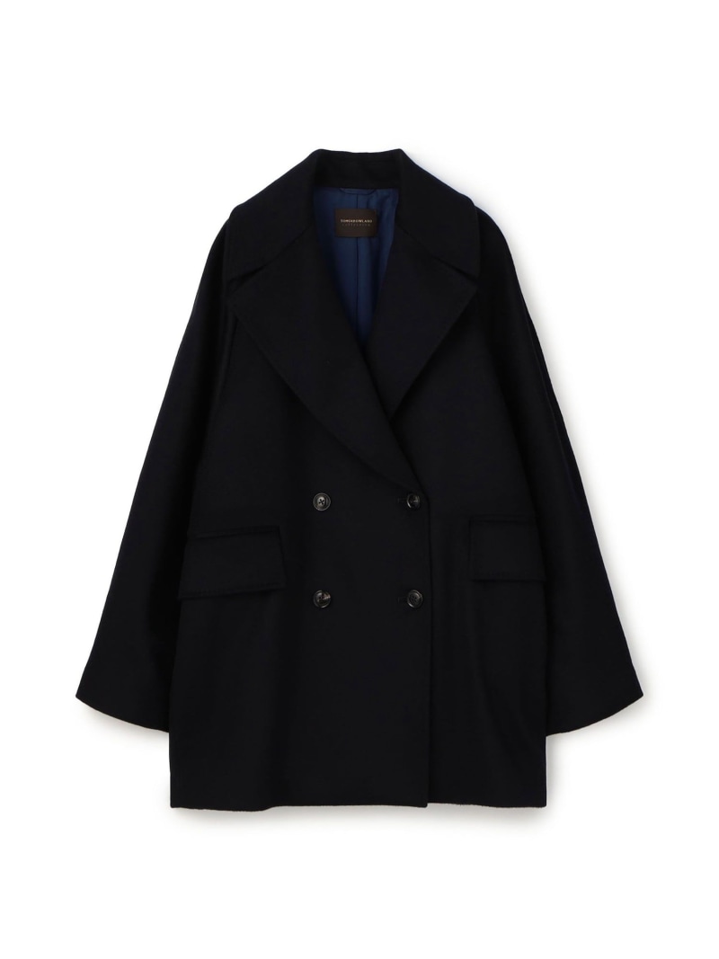 楽天市場】ウールカシミヤダブルフェイス Pコート GALERIE VIE