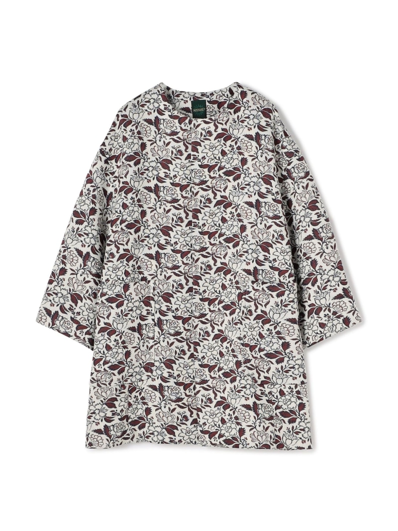 【SALE／50%OFF】ポリステルレーヨンジャカード 否色合い厚地の外套 SOULEIADO トゥモローランド ジャケット・アウター 余分の物のジャケット・アウター 赤いこと【RBA_E】【貨物輸送無料】[ Fashion]