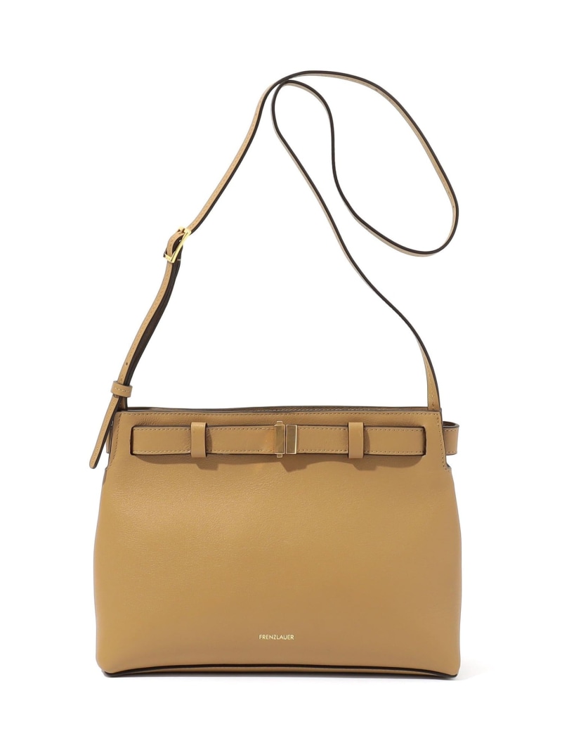 FRENZLAUER Greta Pouch ショルダーバッグ TOMORROWLAND GOODS トゥモローランド 御徒面子 ショルダーバッグ 黒いこと 赤銅色【貨物輸送無料】[ Fashion]