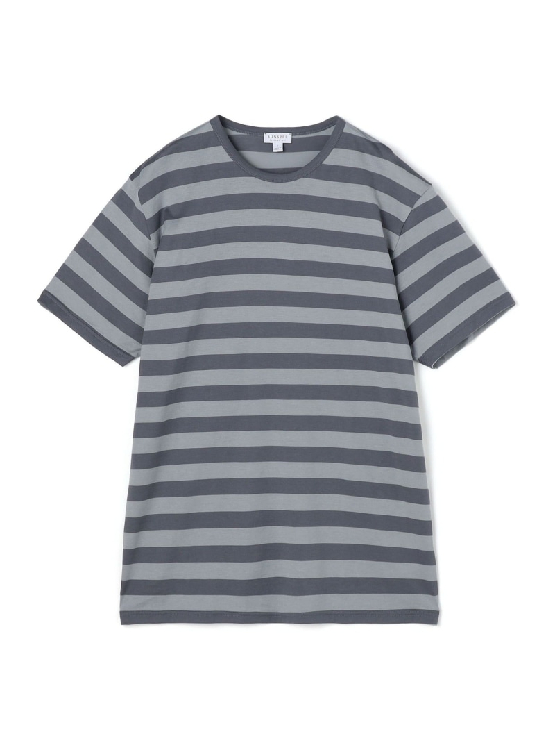 SUNSPEL綿織物 古典派音楽 プルオーバー TOMORROWLAND BUYING WEAR トゥモローランド トップス カットソー・プルオーバー 黒いこと 青色【貨物輸送無料】[ Fashion]