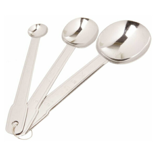 108個セット　ホワイト計量スプーン　nakayak524AK 計量スプーン4Pセット CC8642 | 包丁・ハサミ・調理器具・製菓用品