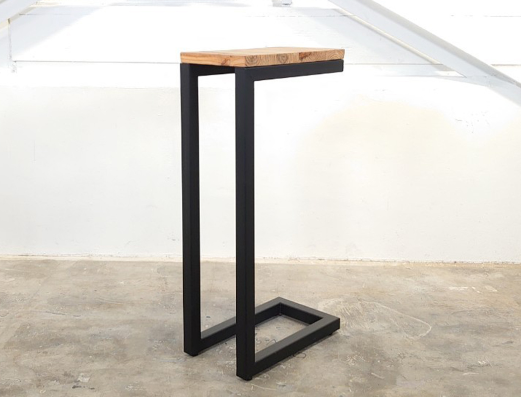 メーカー再生品 おしゃれ テーブル ソファテーブル スリム サイドテーブル シンプルでおしゃれなサイドテーブル テーブル サイドテーブル ソファー サイドテーブル ソファテーブル 木製 木目調 コの字 Tomosu Furniture
