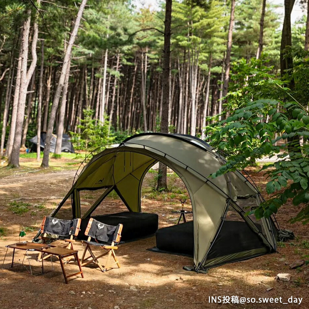 TOMOUNT公式】tomount ドームテント ナイロン製 リップストップ ドーム