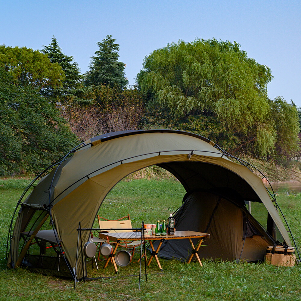 TOMOUNT公式】TOMOUNT ドームテント TC ドームシェルター TC ポリ