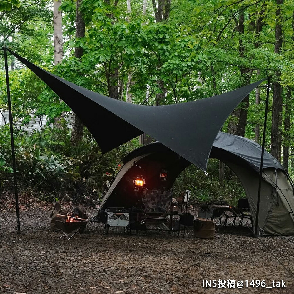 TOMOUNT公式】TOMOUNT ドームテント TC ドームシェルター TC ポリ