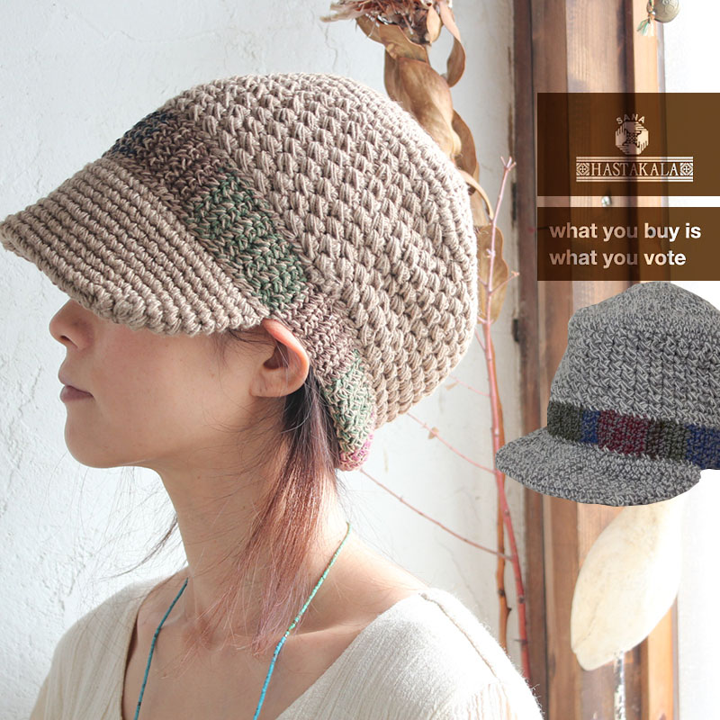 楽天市場 再再再再入荷 Kala バナナコットンキャップ フェアトレード Kala ナチュラル 帽子 Tompa トンパ 楽天市場支店