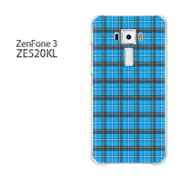 楽天市場 ゆうパケ送料無料 Zenfone3 Ze5klze5kl ゼンフォン Zenfone 3 Asusクリア 透明 ハードケース ハードカバーアクセサリー スマホケース スマートフォン用カバー チェック柄 青 Ze5kl M805 ｔｏｍｓａｗｙｅｒ