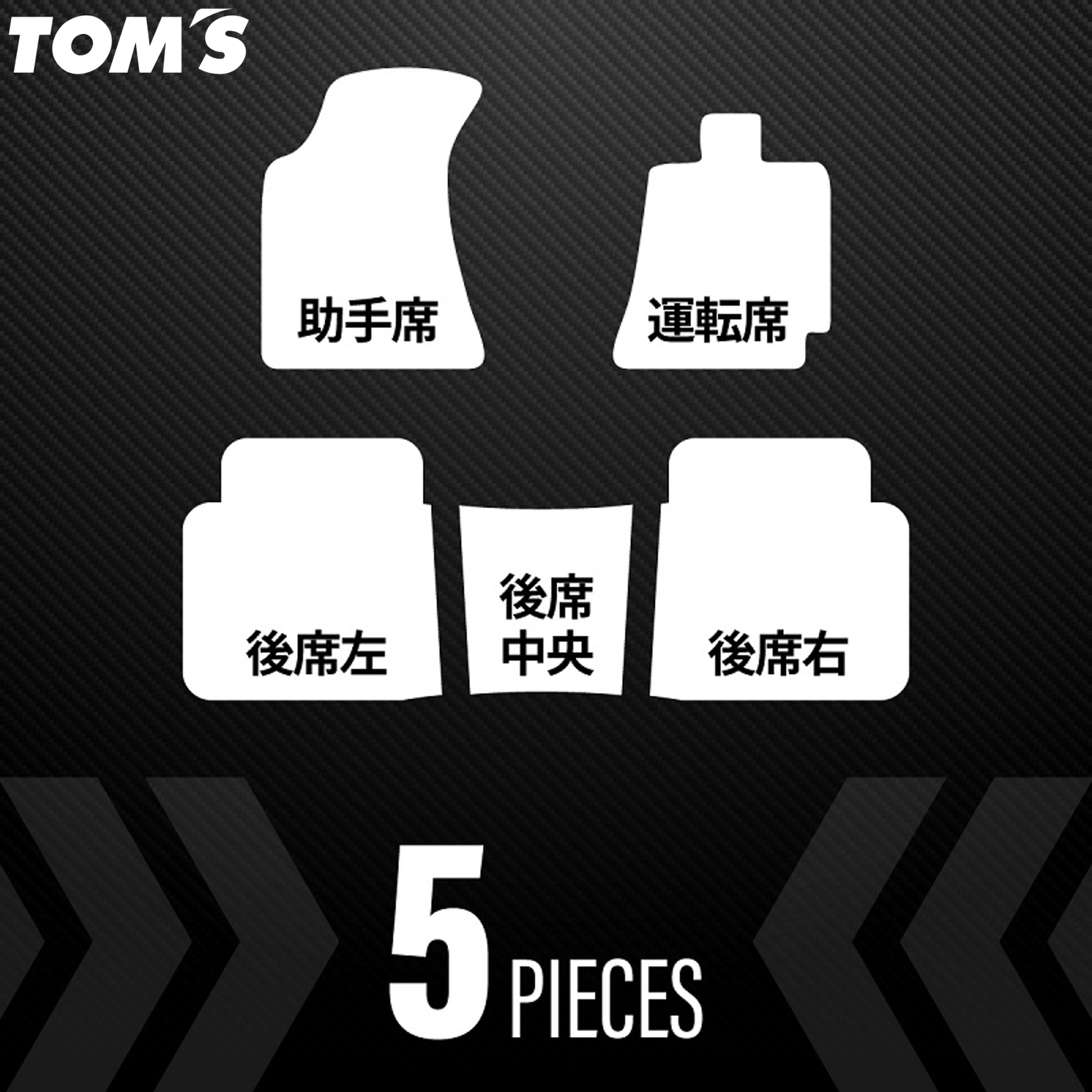 ＼マラソン3%OFF／80 ハリアーフロアマット 毛足10mm カスタムパーツ トムス公式
