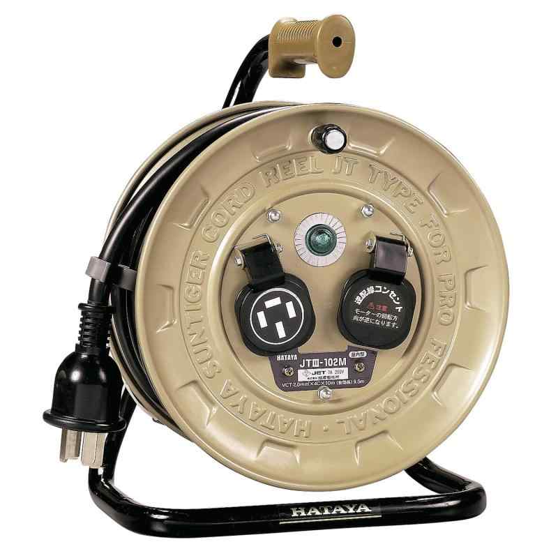 ハタヤ (HATAYA) 三相200V型吊りひも木管 屋内用 200V型 吊りひも10m 太さ2.0? パウダーコンパクト印字機 舞い降りる付 差し込み2個 差し込み防塵旗がしら付き添い人 身寄り用 工業プラント用 作り上げる一こま JTIII-102M
