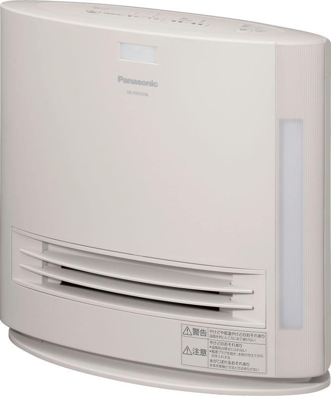 パナソニック セラミックファンヒーター 加湿機能付 ひとセンサー搭載 DS-FKS1206-C｜TOMstore