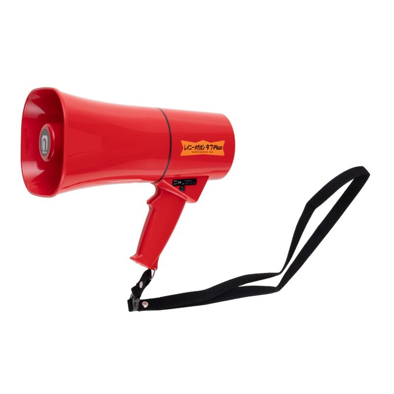 noboru(ノボル電機) レイニーメガホン タフPlus 拡声器 6W赤色 サイレン音付 TS-633R|TOMstore
