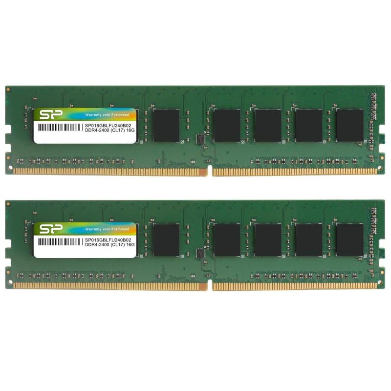 ケイ素樹脂力強さ SP Silicon Power勉強机いの一番マイコン用記憶装置 DDR4-2400(マイコン4-19200) 16GB×2枚 288Pin 1.2V CL17 SP032GBLFU240B22