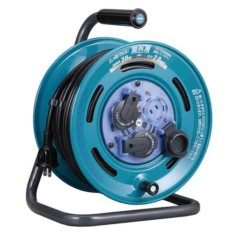 コードリールST30 30m ハタヤ・シンタイガーリール 30m・ST-30－電動工具・電工ドラム