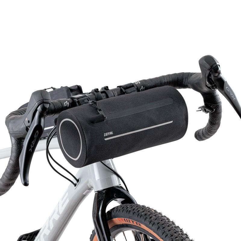 ゼファール(Zefal) 自転車用 ハンドルバーバッグ Z Adventure F2 防水 ブラック 2.5L 7089