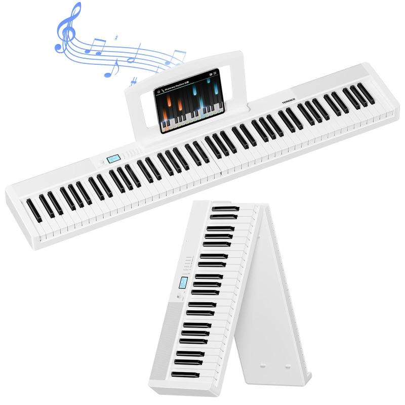 楽天市場】Veetop電子ピアノ88鍵盤充電式キーボードピアノ88鍵盤