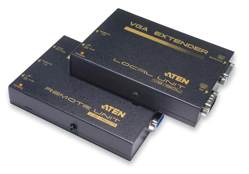ATEN VGAツイストペアケーブルエクステンダー VE150A