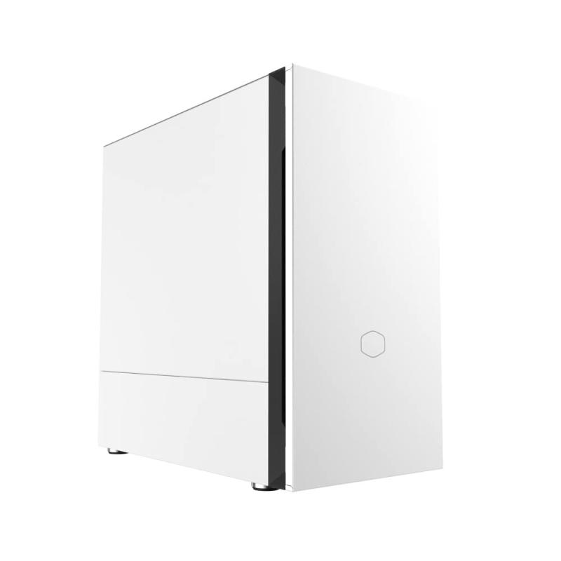 Cooler Master Silencio S400 White Steel 静音設計 Micro-ATX PCケース 防音仕様スチールパネルモデル S-S400-WN5N-SJP CS8583