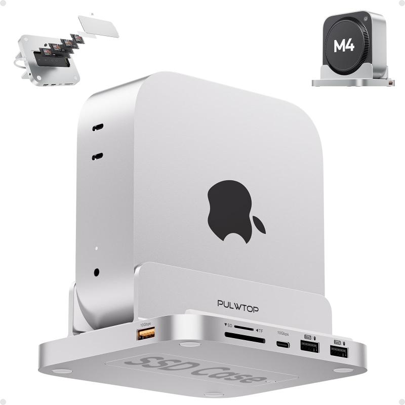 楽天市場】 8 in 1 USB C ハブ Mac Mini M4/ M4 Pro 2024用