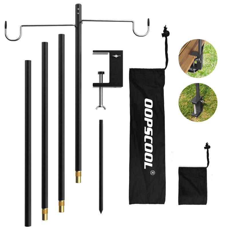 楽天市場】ランタンスタンド ハンギングラック キャンプ ライト