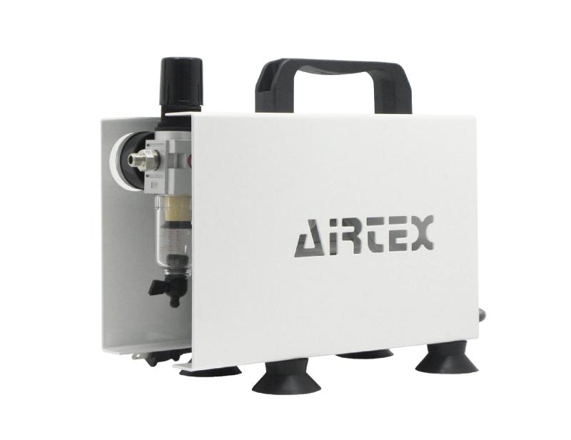 エアテックス(Arirtex) コンプレッサー APC018 ホワイト 模型用塗装工具 APC018-1