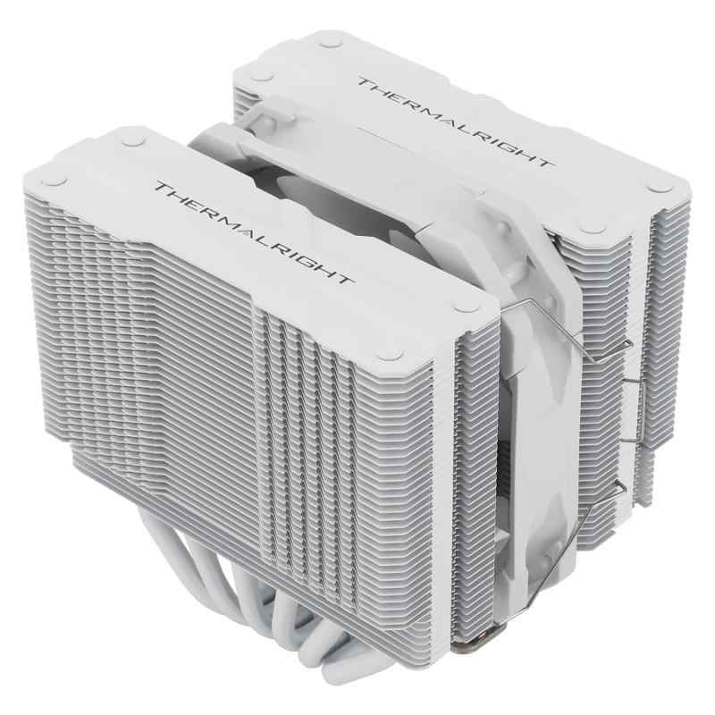 Thermalright Peerless Assassin 120 MINI White CPUクーラー、6ヒートパイプ、120mm TL-D12W PWMファン、高さ135mm、ダブルタワークーラー、AMD: AM4/AM5/LGA 1851/170
