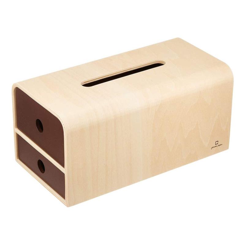ヤマト工芸 STOCK tissue Br サイズ：約W28 D14.5 H13.5 YK14-108